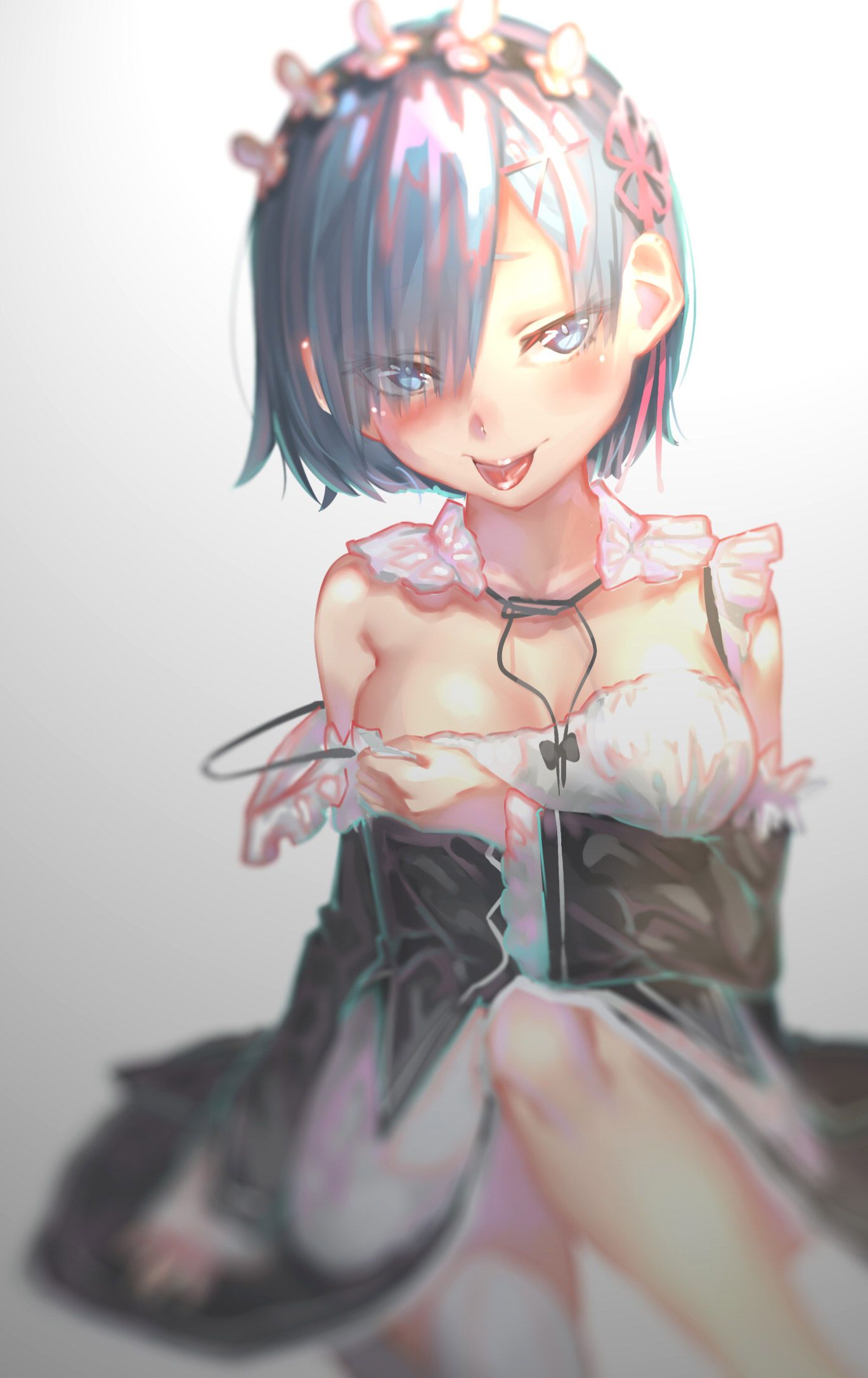 2D Re: less erotic image of REM Rin of different world life starting from zero [re-zero] 57 sheets 56