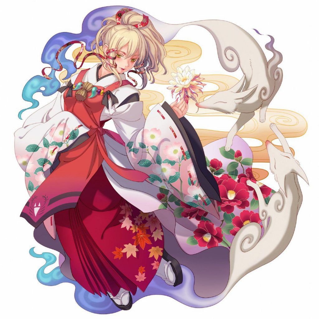 Please take a secondary picture of a shrine maiden! 18