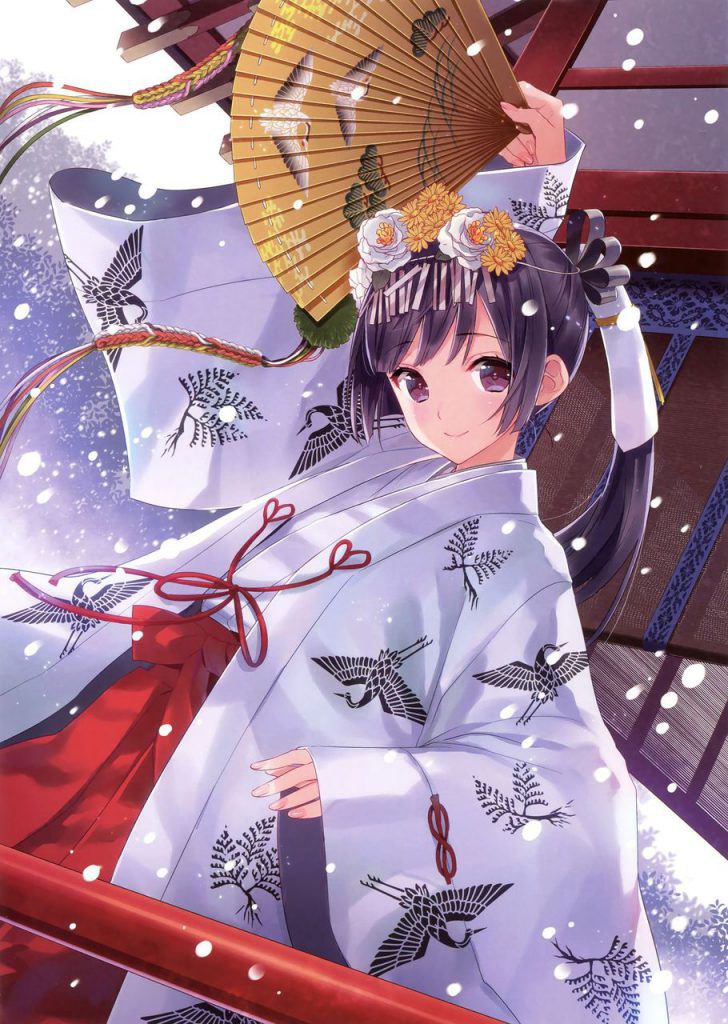 Please take a secondary picture of a shrine maiden! 2
