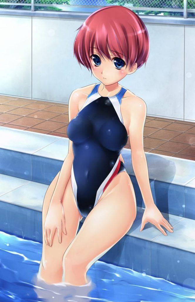 Let's dream good with the secondary erotic image of the swimming swimsuit♪ 3