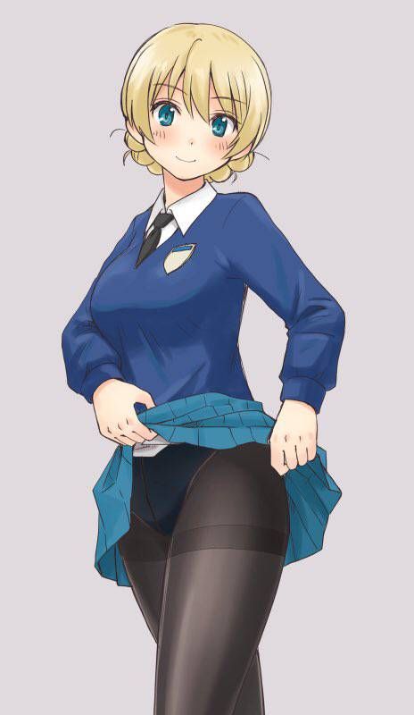 [Secondary] erotic image of a cute high school girl is not usually that show pants to up their skirt 12