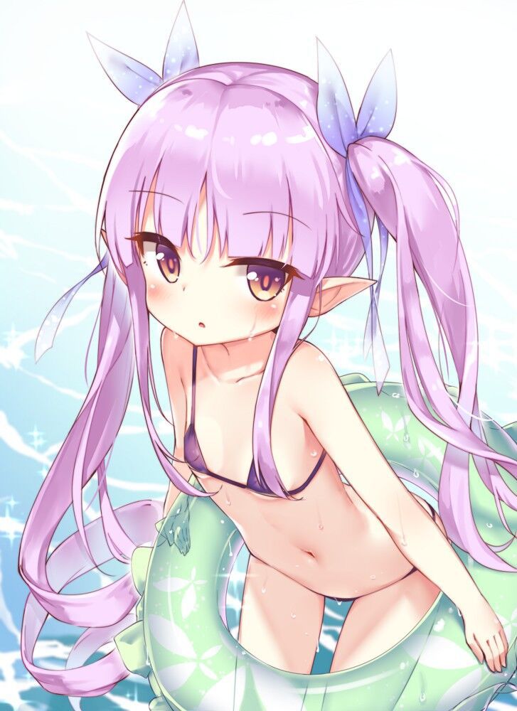 Secondary image of a cute girl's bikini swimsuit 107