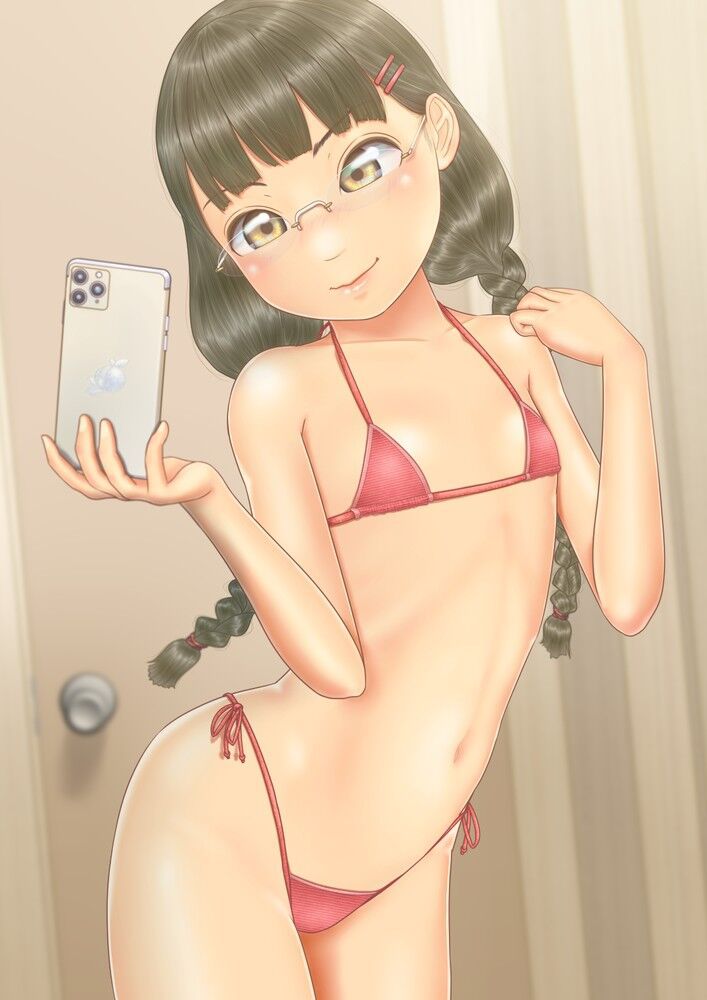 Secondary image of a cute girl's bikini swimsuit 111