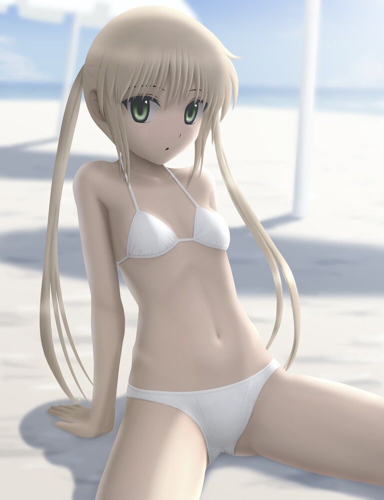 Secondary image of a cute girl's bikini swimsuit 130