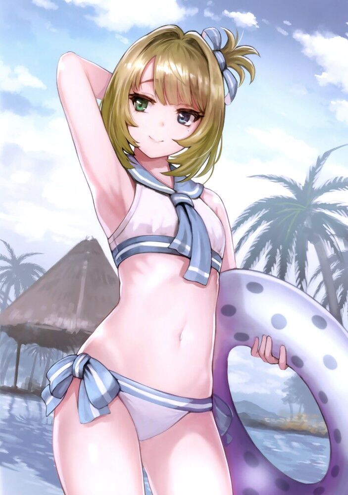 Secondary image of a cute girl's bikini swimsuit 131