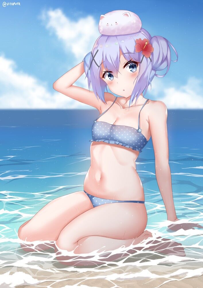 Secondary image of a cute girl's bikini swimsuit 15