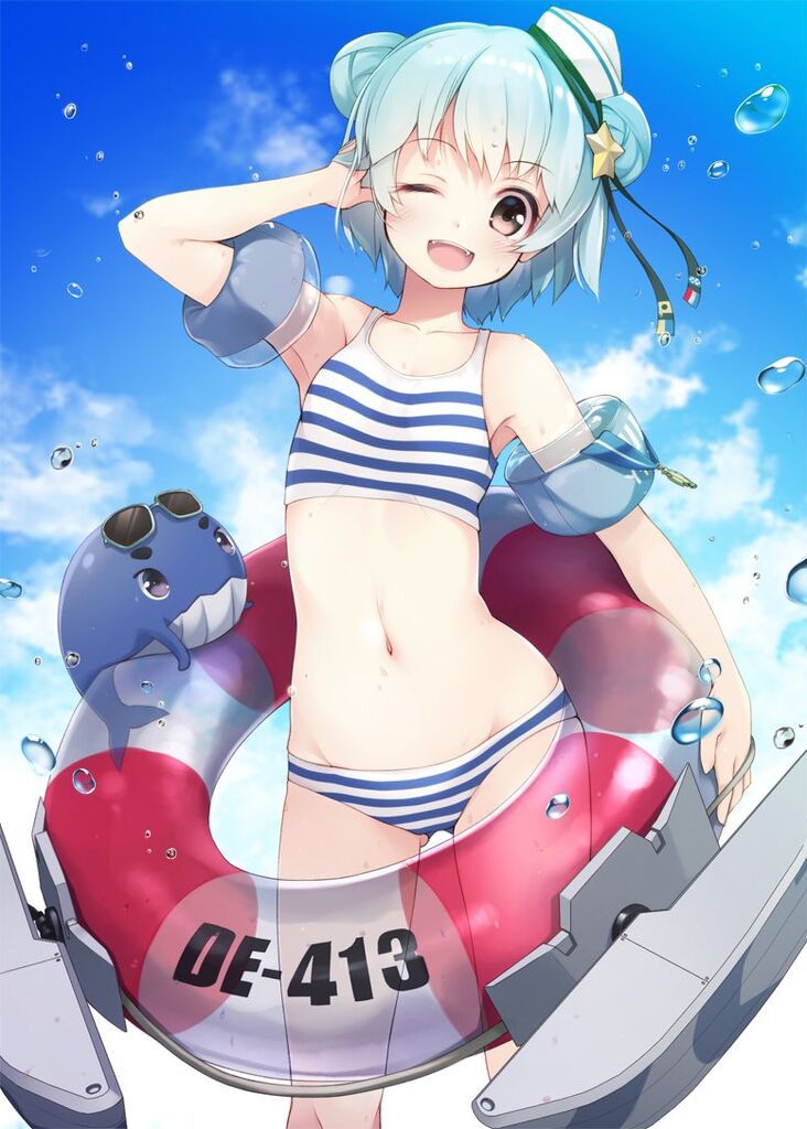 Secondary image of a cute girl's bikini swimsuit 20