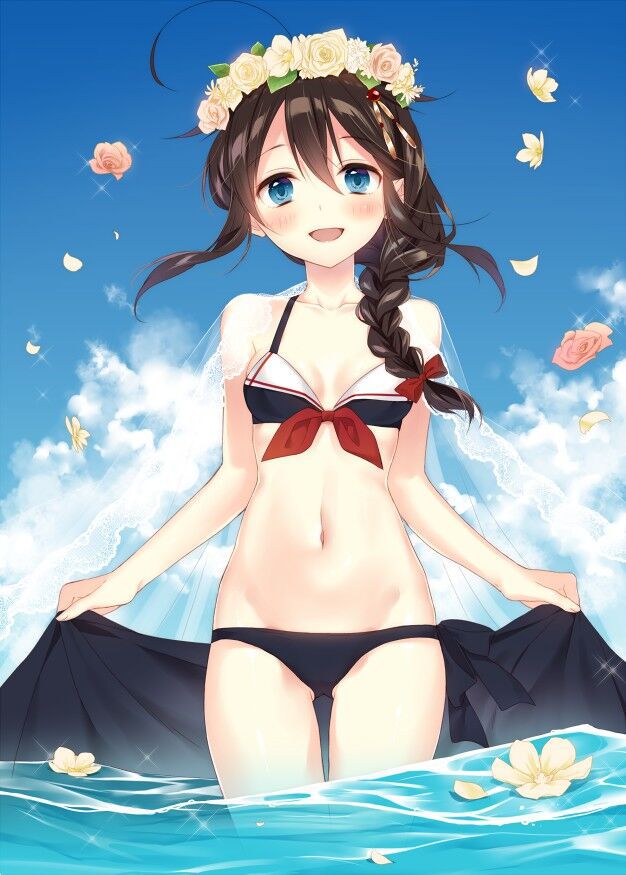 Secondary image of a cute girl's bikini swimsuit 29