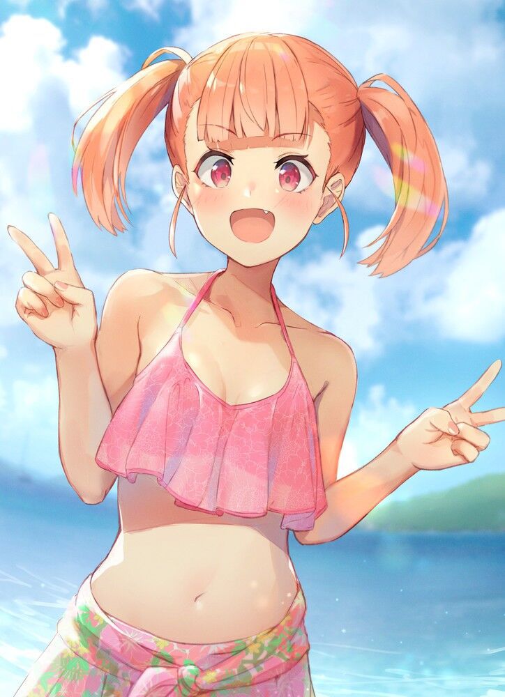 Secondary image of a cute girl's bikini swimsuit 51