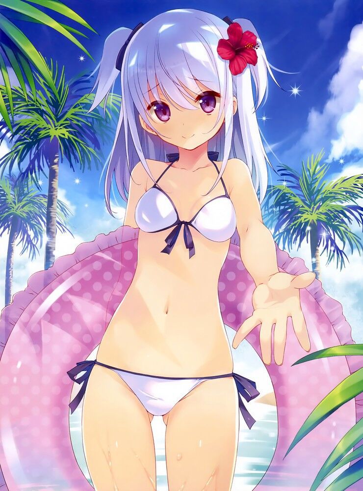 Secondary image of a cute girl's bikini swimsuit 63