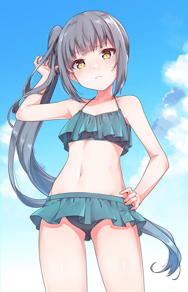 Secondary image of a cute girl's bikini swimsuit 66