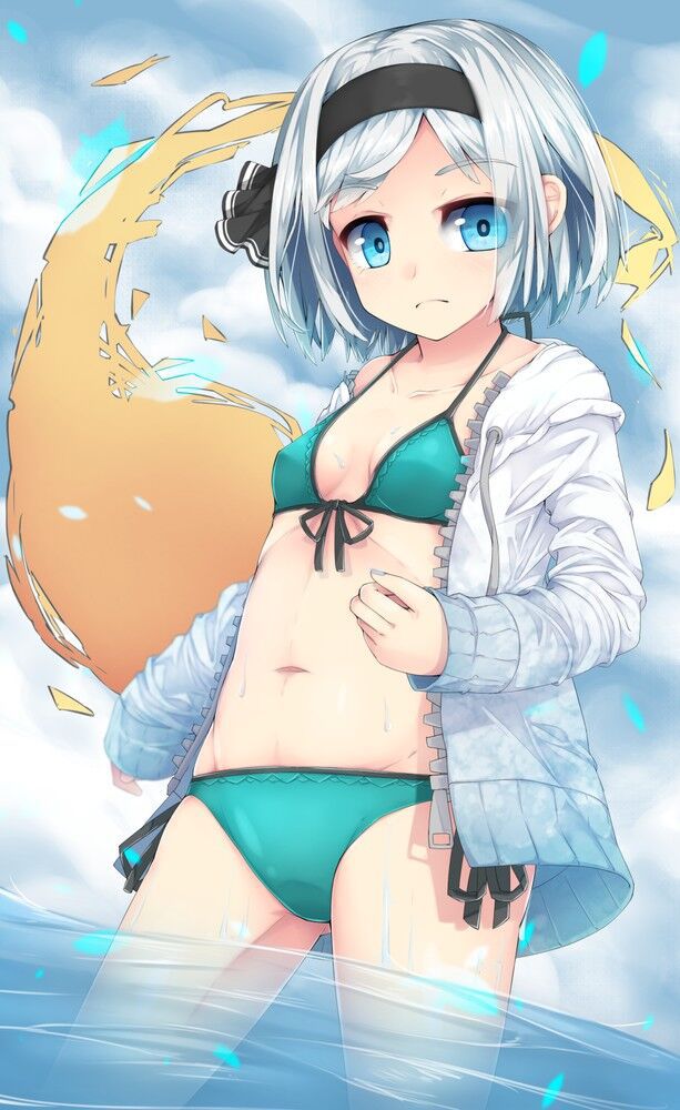 Secondary image of a cute girl's bikini swimsuit 86