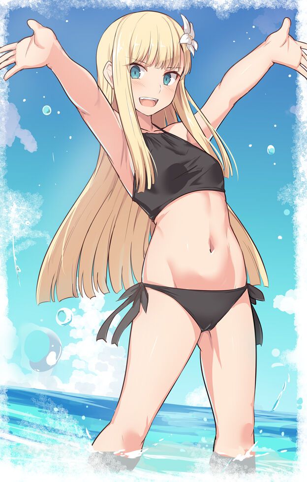 Secondary image of a cute girl's bikini swimsuit 92