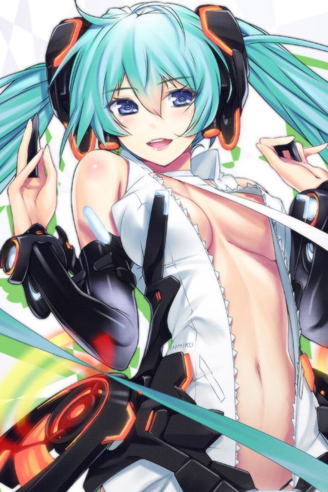 2D Please erotic image of good feeling because I want to pull out with Hatsune Miku for the first time in a long time 41 sheets 13