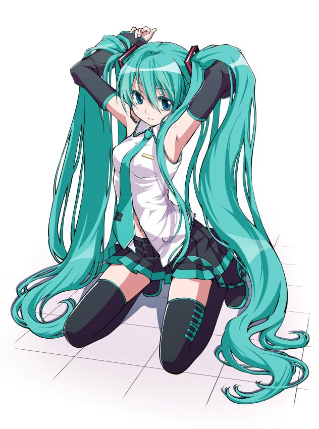 2D Please erotic image of good feeling because I want to pull out with Hatsune Miku for the first time in a long time 41 sheets 4