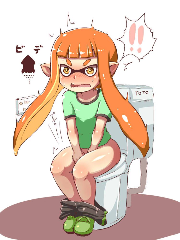 Come out the guy who has been greedy to the girl of the two-dimensional Splatoon! I'm going to do erotic images, 48. 26