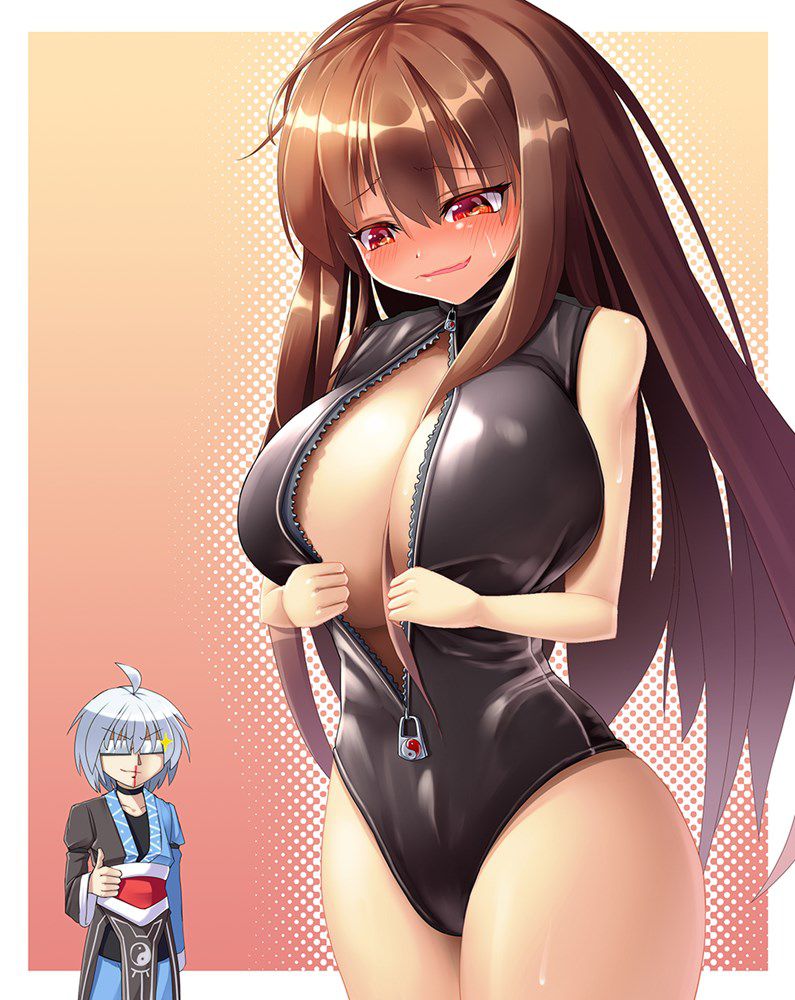 Moe illustration of a swimsuit 7