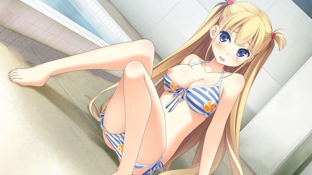 Moe illustration of a swimsuit 8