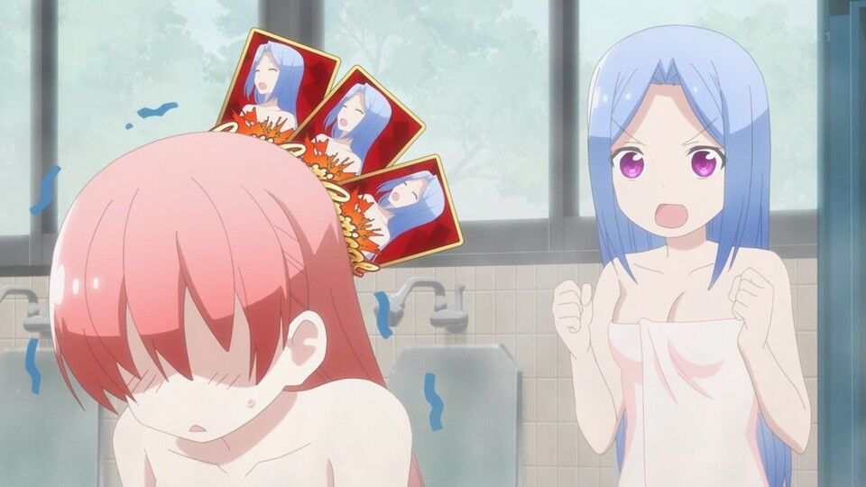 [Hidden Big Tits] [Tonikaku Kawaii] 3 episodes impression. Bathing scene came! ! New character dark www 5