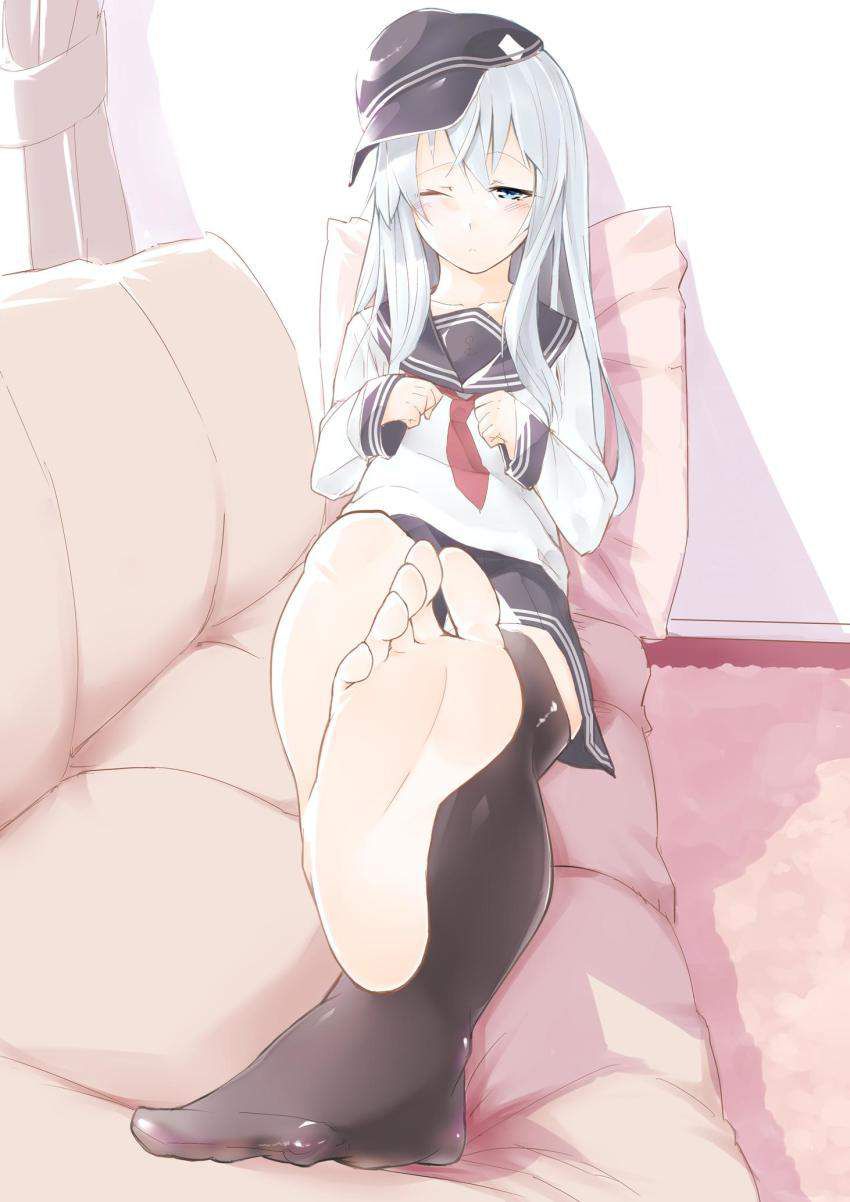 [Silent appeal] secondary erotic image of a girl who is taking off only one of the socks likely to want licking 34
