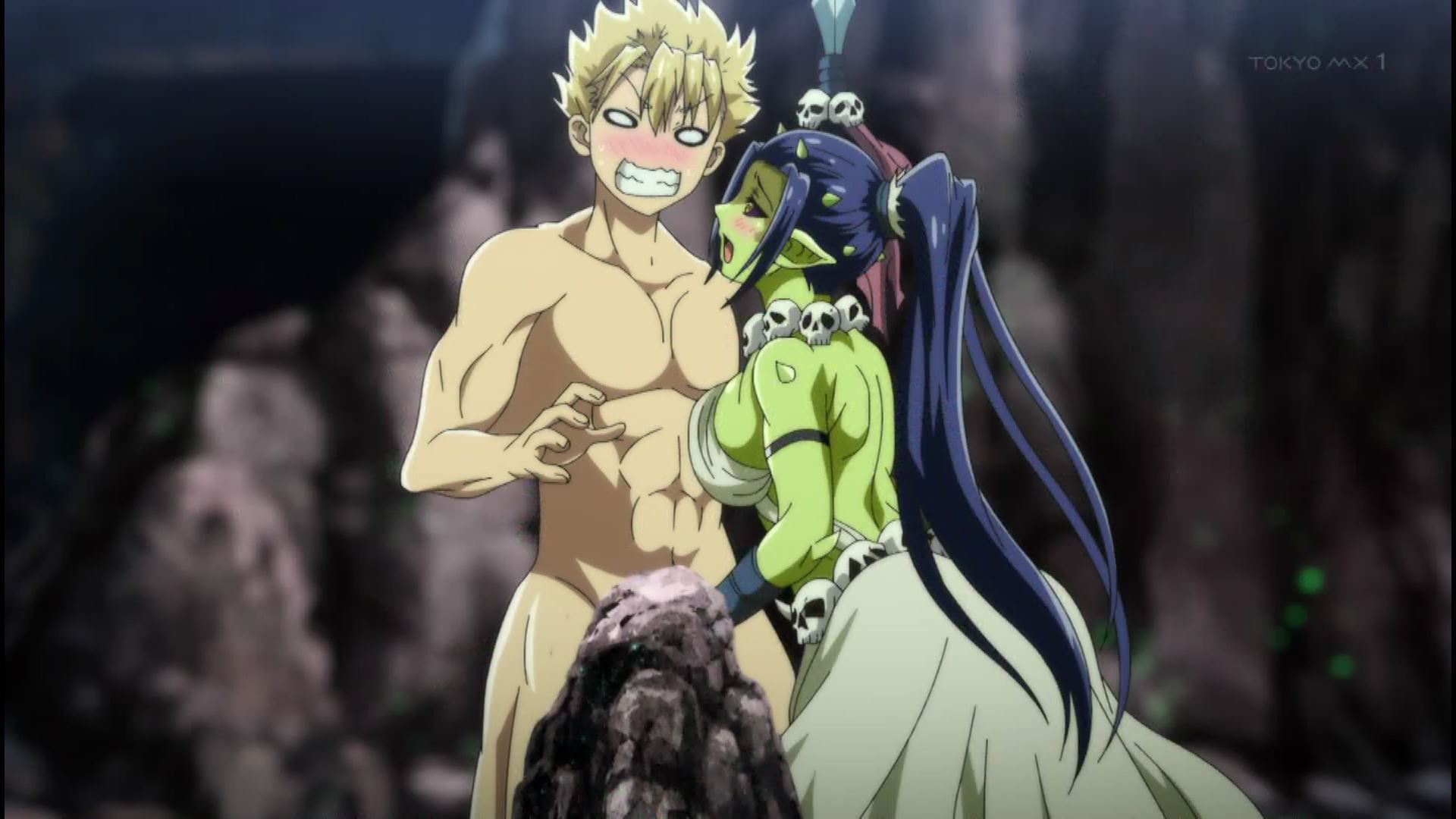 The goblin girl and ecchi scene that got estrus in episode 2 of the second season of the anime "Peter Grill and the Time of the Wise"! 11
