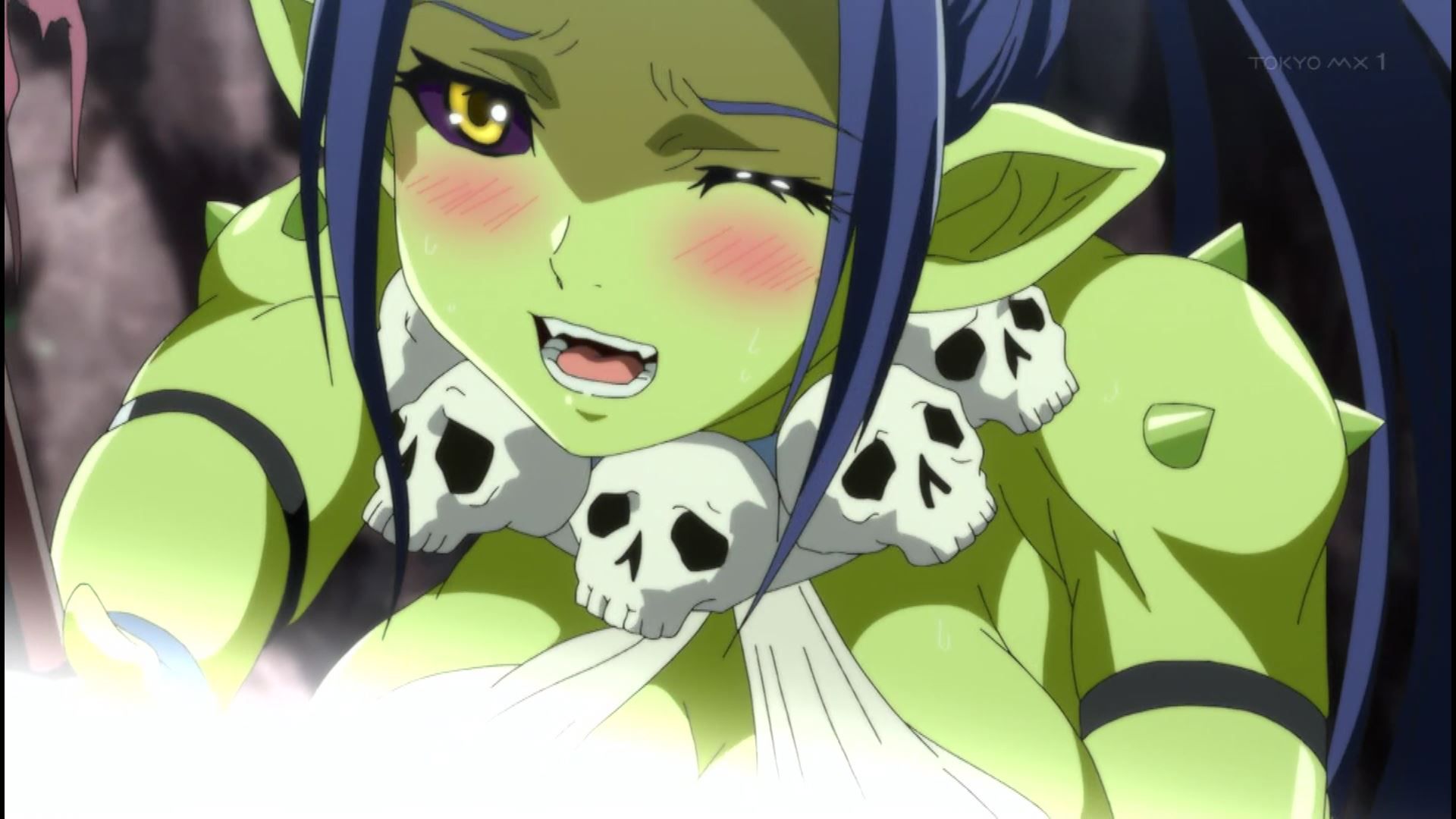 The goblin girl and ecchi scene that got estrus in episode 2 of the second season of the anime "Peter Grill and the Time of the Wise"! 7
