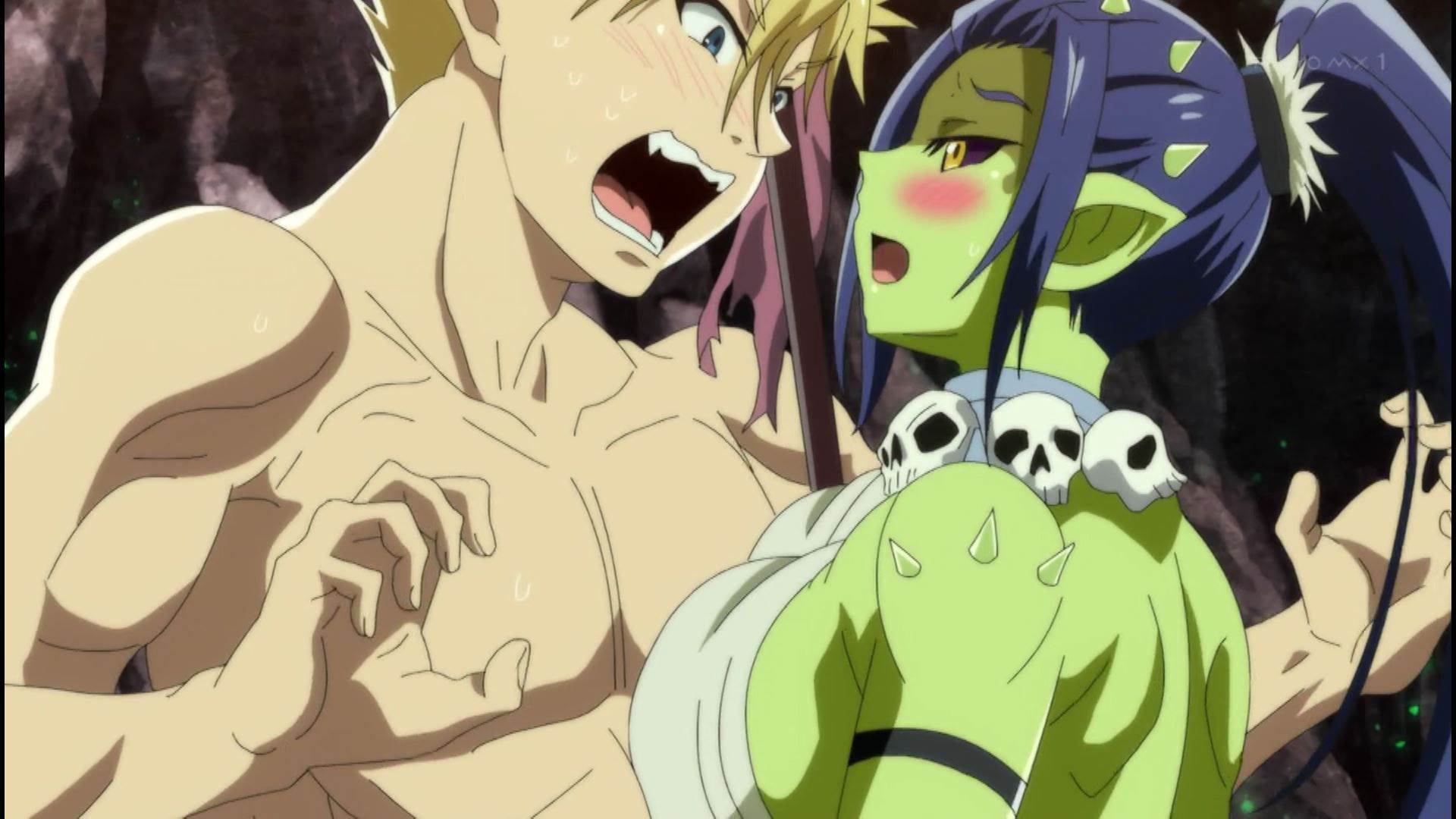 The goblin girl and ecchi scene that got estrus in episode 2 of the second season of the anime "Peter Grill and the Time of the Wise"! 9