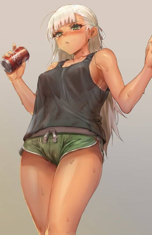 [Secondary] erotic illustration of a girl wearing shorts and shorts 30