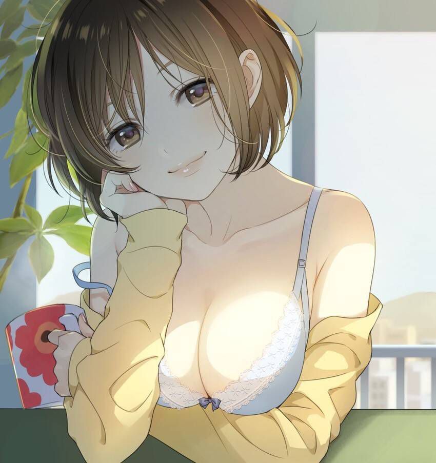 [Secondary] blue or green refreshing underwear is cute illustration Part 2 19