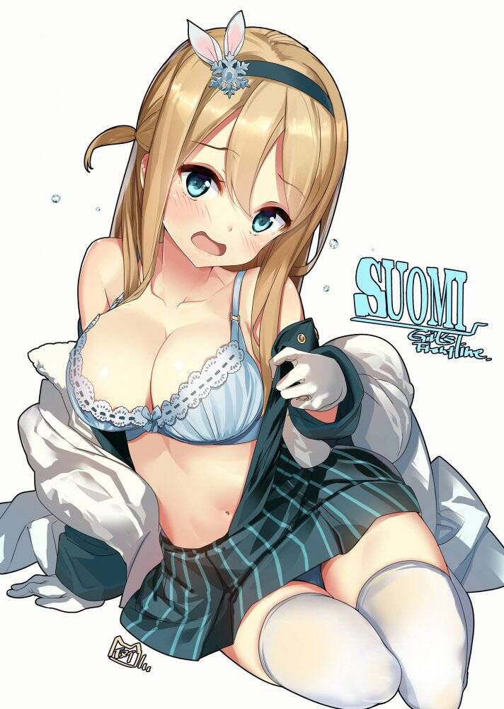 [Secondary] blue or green refreshing underwear is cute illustration Part 2 28