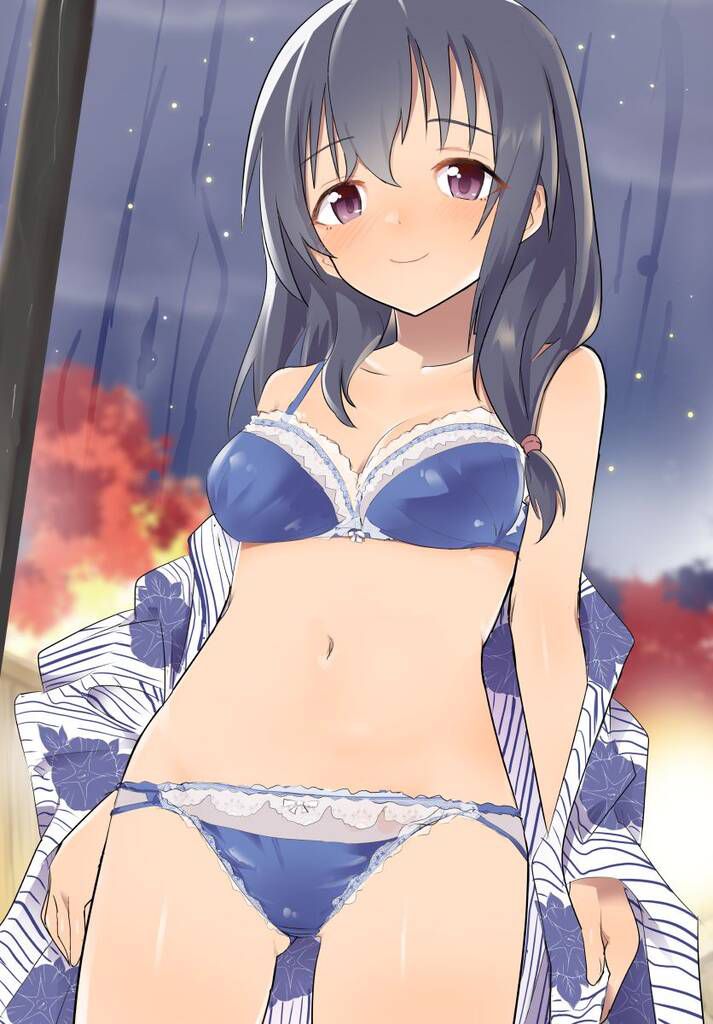 [Secondary] blue or green refreshing underwear is cute illustration Part 2 6