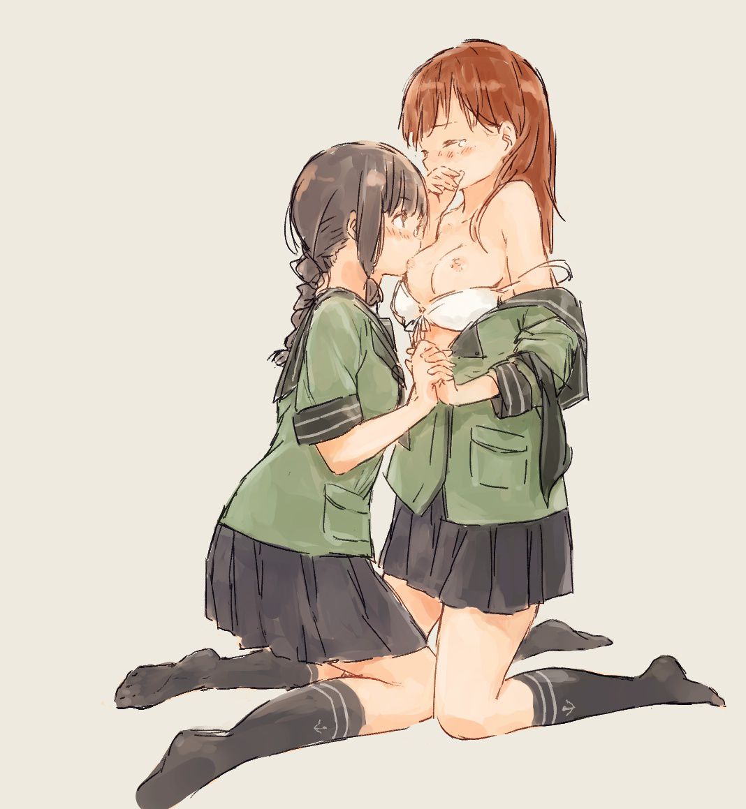 [Rez] image of sucking chew delicious nipples between girls! Part 6 2