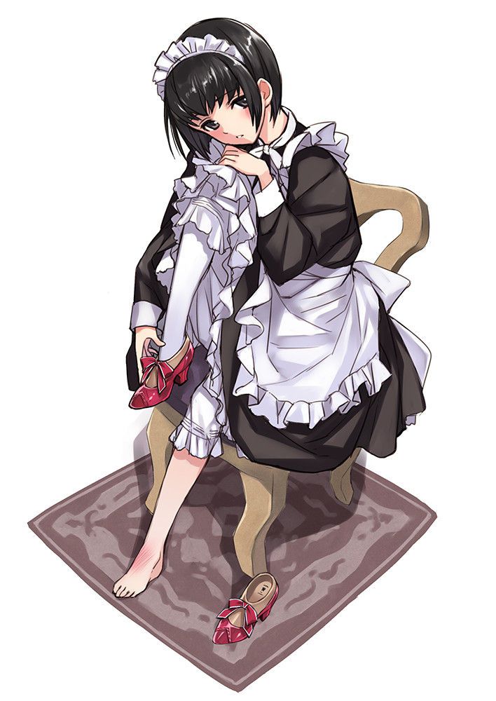 I tried to collect erotic images of maids 11