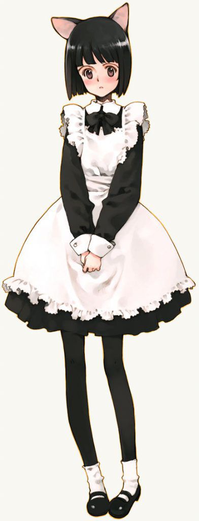 I tried to collect erotic images of maids 9