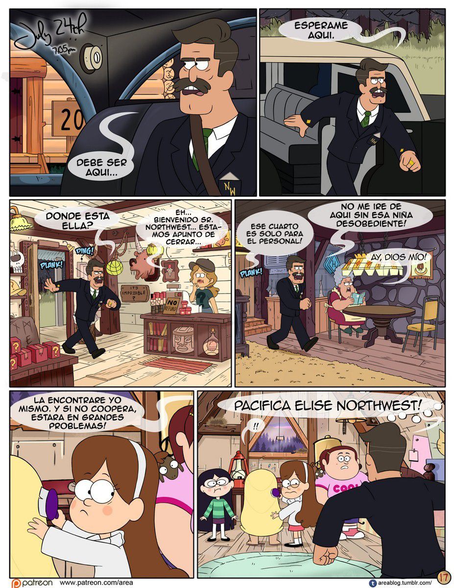 [Area] Next Summer | El Siguiente Verano (Gravity Falls) [Spanish] [VerComicsPorno, kalock] [Ongoing] 17