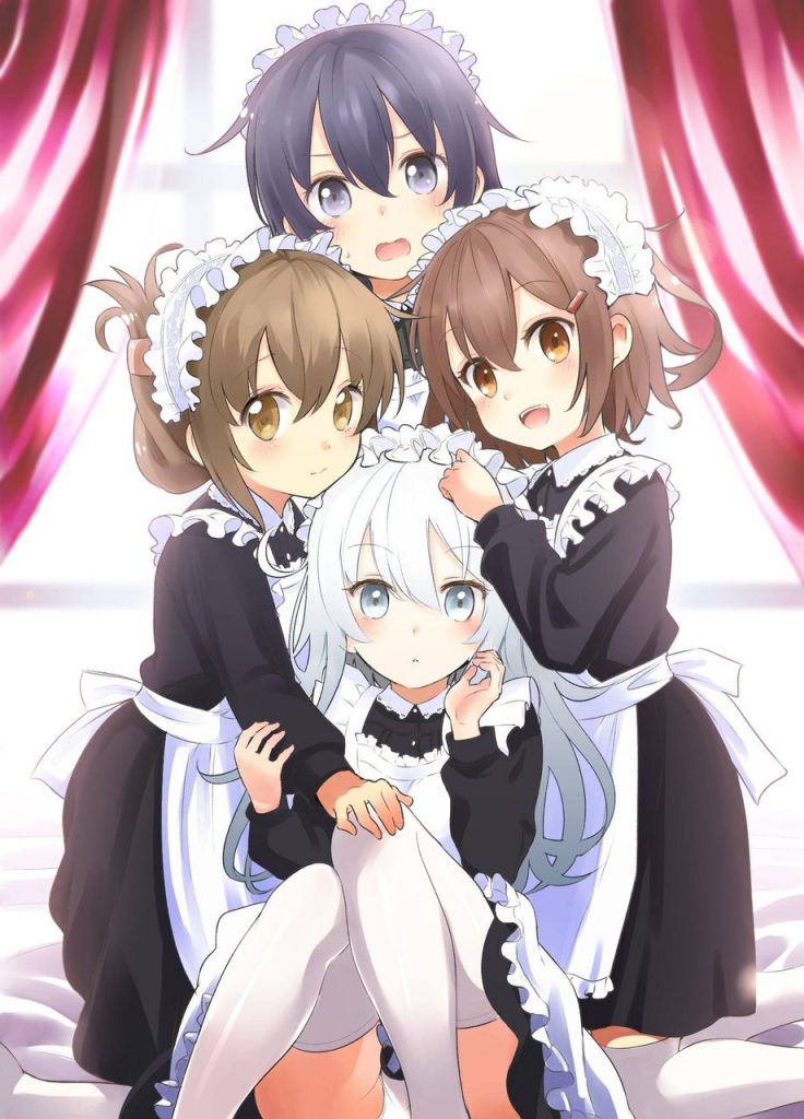 The secondary fetish image of the maid. 6