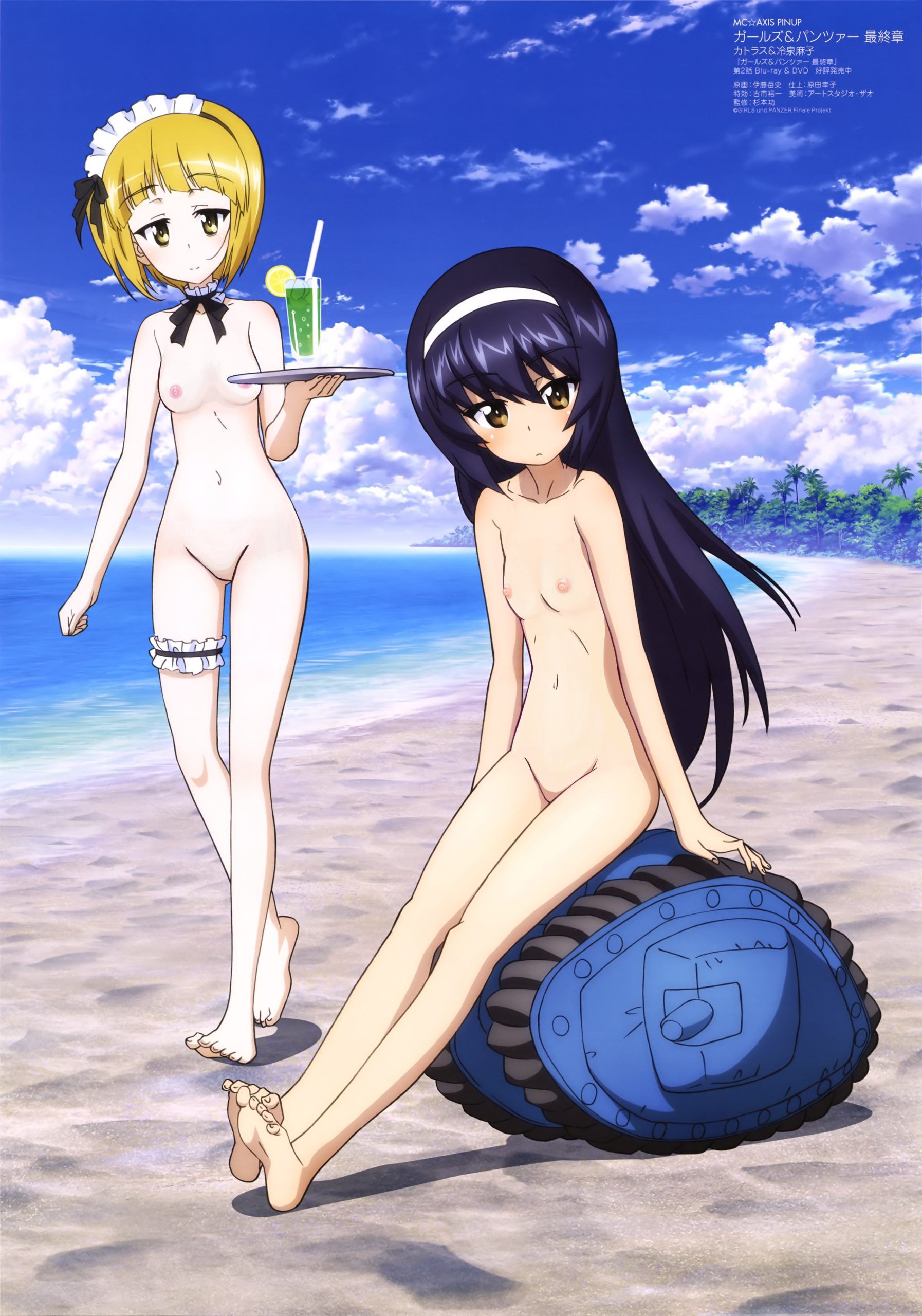 [Girls &amp; Panzer] 88th erotic image of The Galpan heroines 2