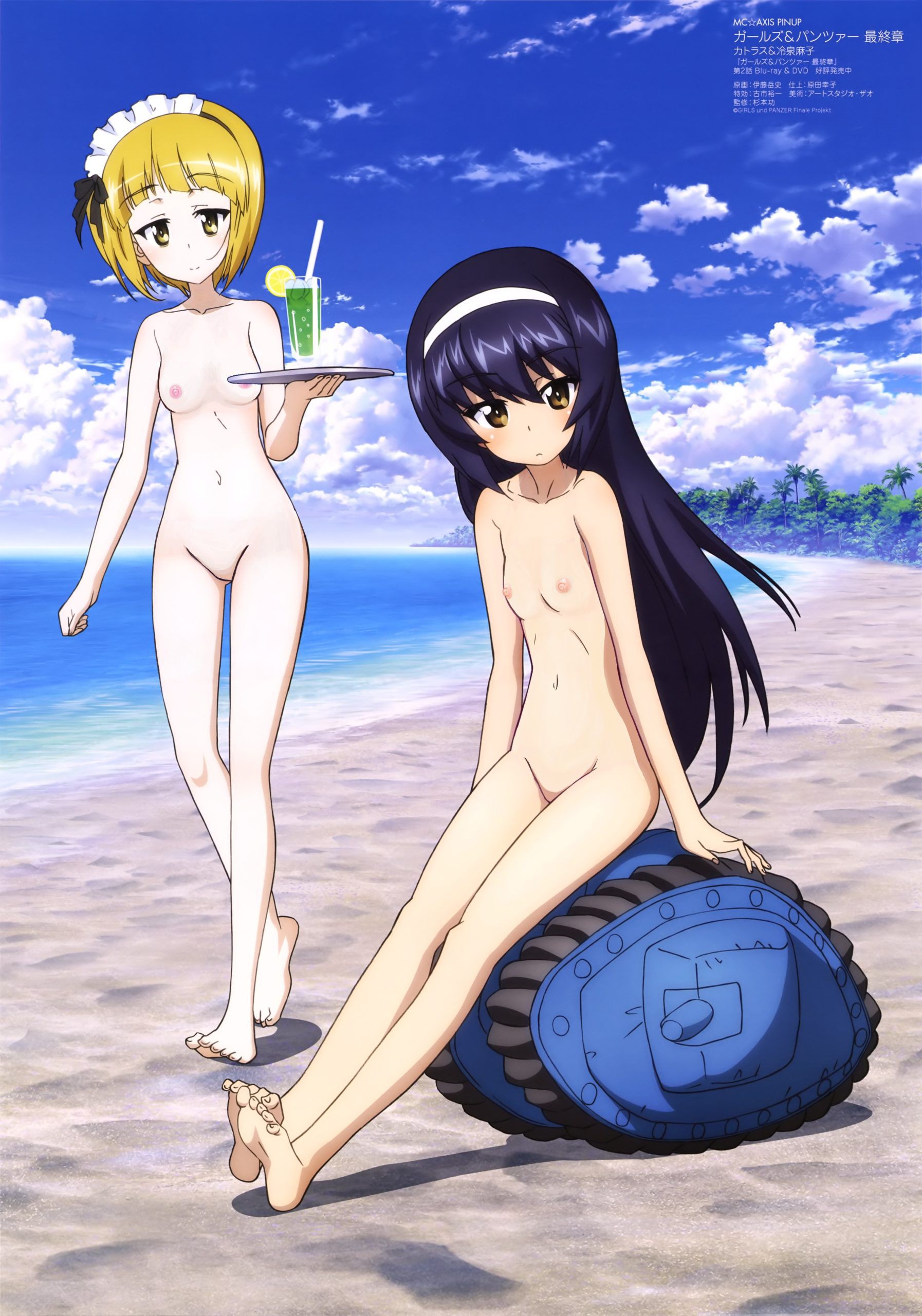 [Girls &amp; Panzer] 88th erotic image of The Galpan heroines 3