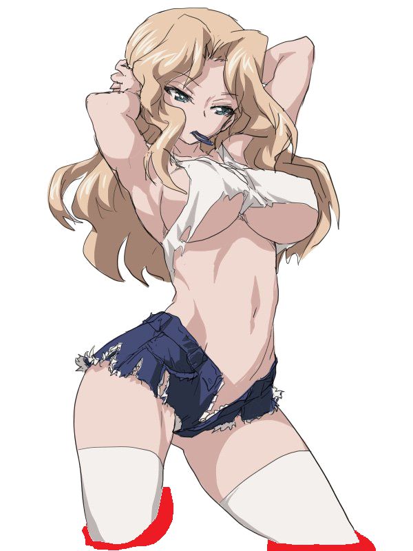 [Girls &amp; Panzer] 88th erotic image of The Galpan heroines 36