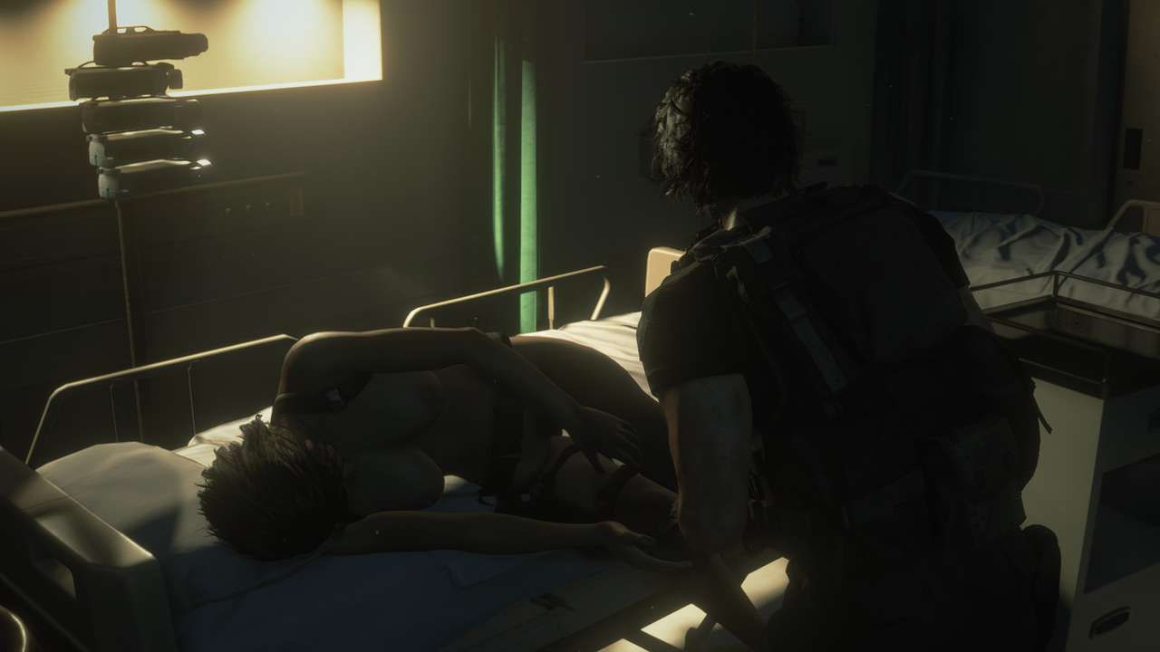 Resident Evil Cock Block zombies - Unconscious girl carried by rapist to a room but zombies came in before the rapist could rape her 10