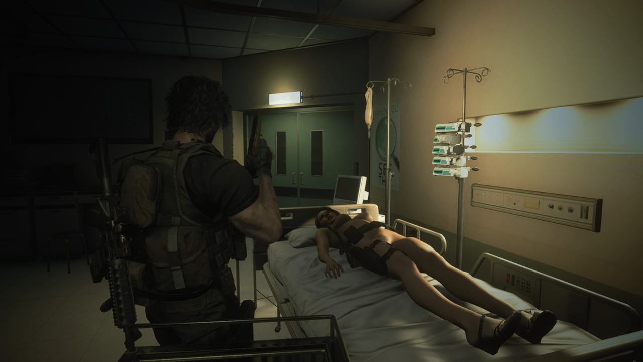 Resident Evil Cock Block zombies - Unconscious girl carried by rapist to a room but zombies came in before the rapist could rape her 14
