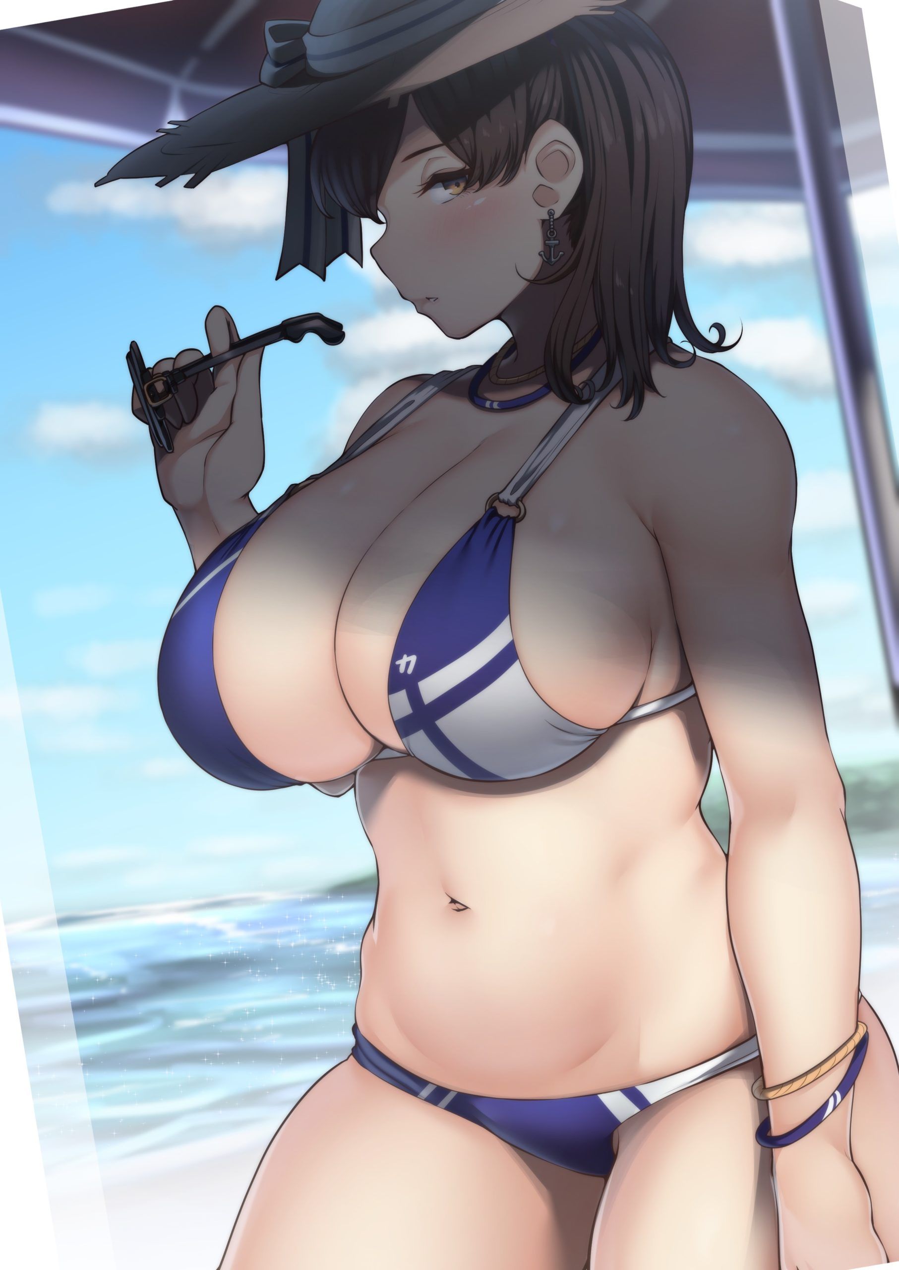 Two-dimensional erotic image w packed with various things anyway, such as Kaga's full body and of the ship this 19