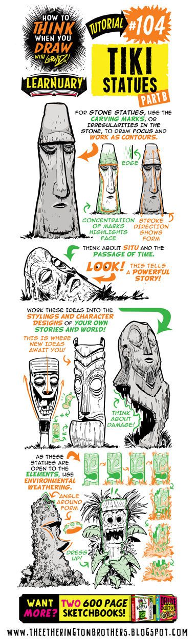 The Etherington Brothers - How To Think When You Draw Image Tutorial Files (Blog Rips) 104