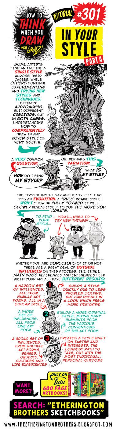 The Etherington Brothers - How To Think When You Draw Image Tutorial Files (Blog Rips) 301