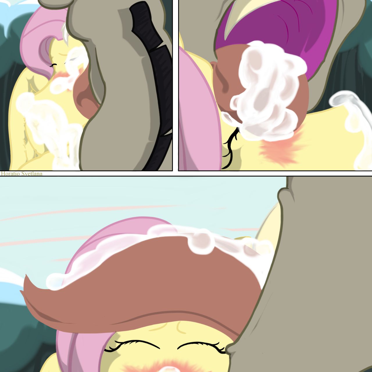[Horatio Svetlana] Fluttershy's Discord Day (My Little Pony Friendship Is Magic) [Ongoing] 12