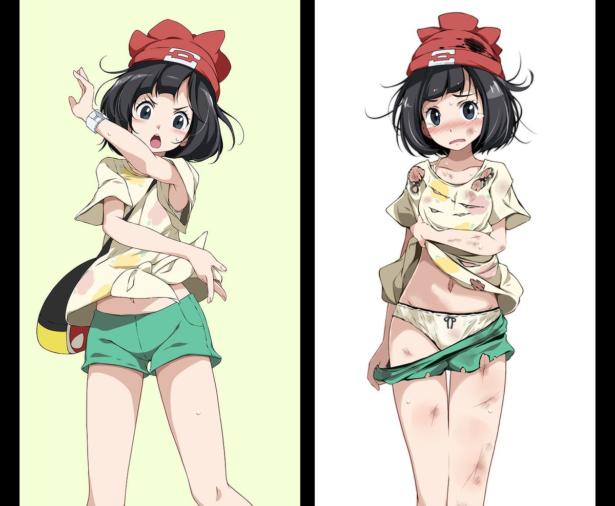 [Image] The most naughty trainer in the Pokemon series, determined 22