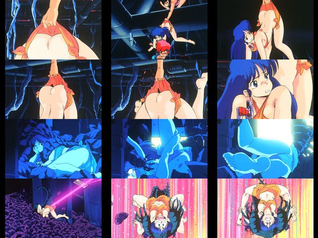 The anime of the 80's is too erotic. 2