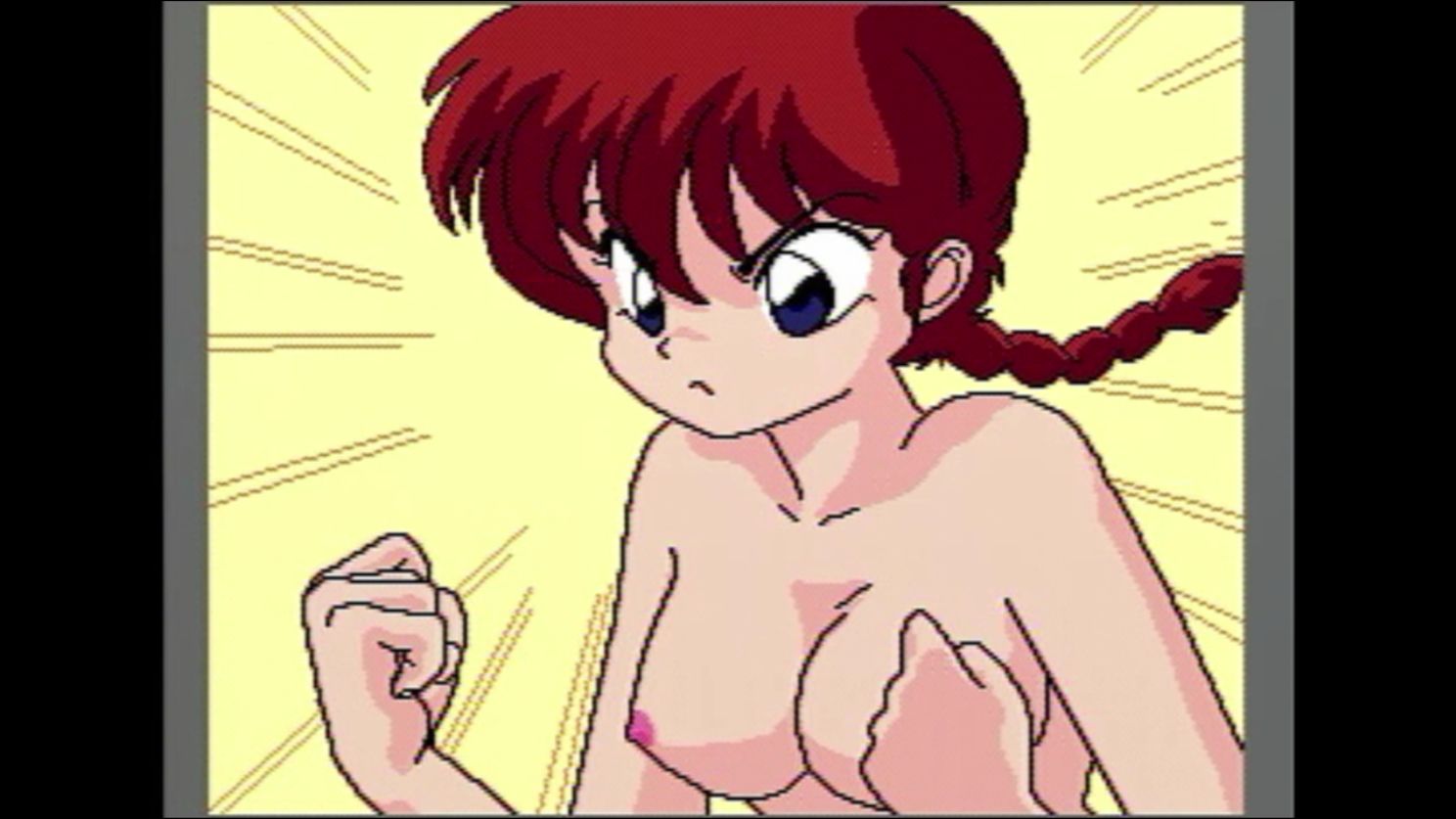The anime of the 80's is too erotic. 7