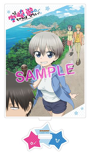 Anime [Uzaki-chan wants to play! ] Illustrations such as erotic swimsuit and wet sheer in BD / DVD store benefits 5