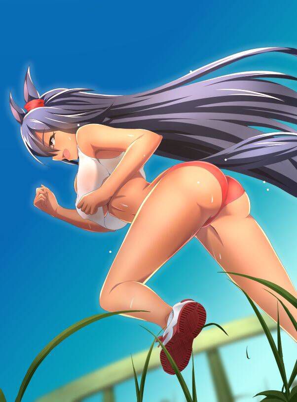 [Uma Musume Pretty Derby] Hishi Amazon-chan's secondary erotic image (illustration): anime 11
